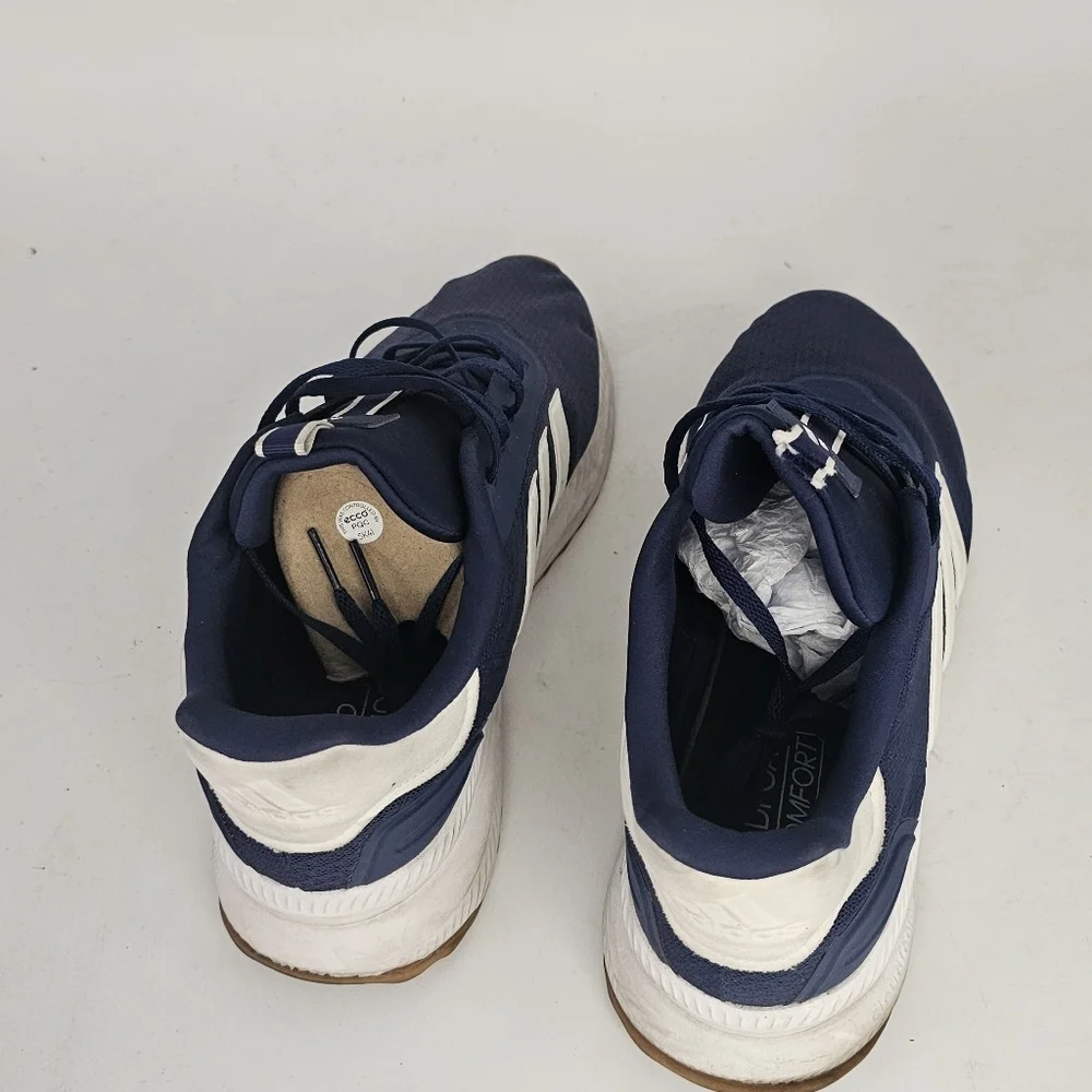 Adidas X_PLR Path Sneakers Dark Blue White Gum Mens Size 12 Athletic Casual Comf